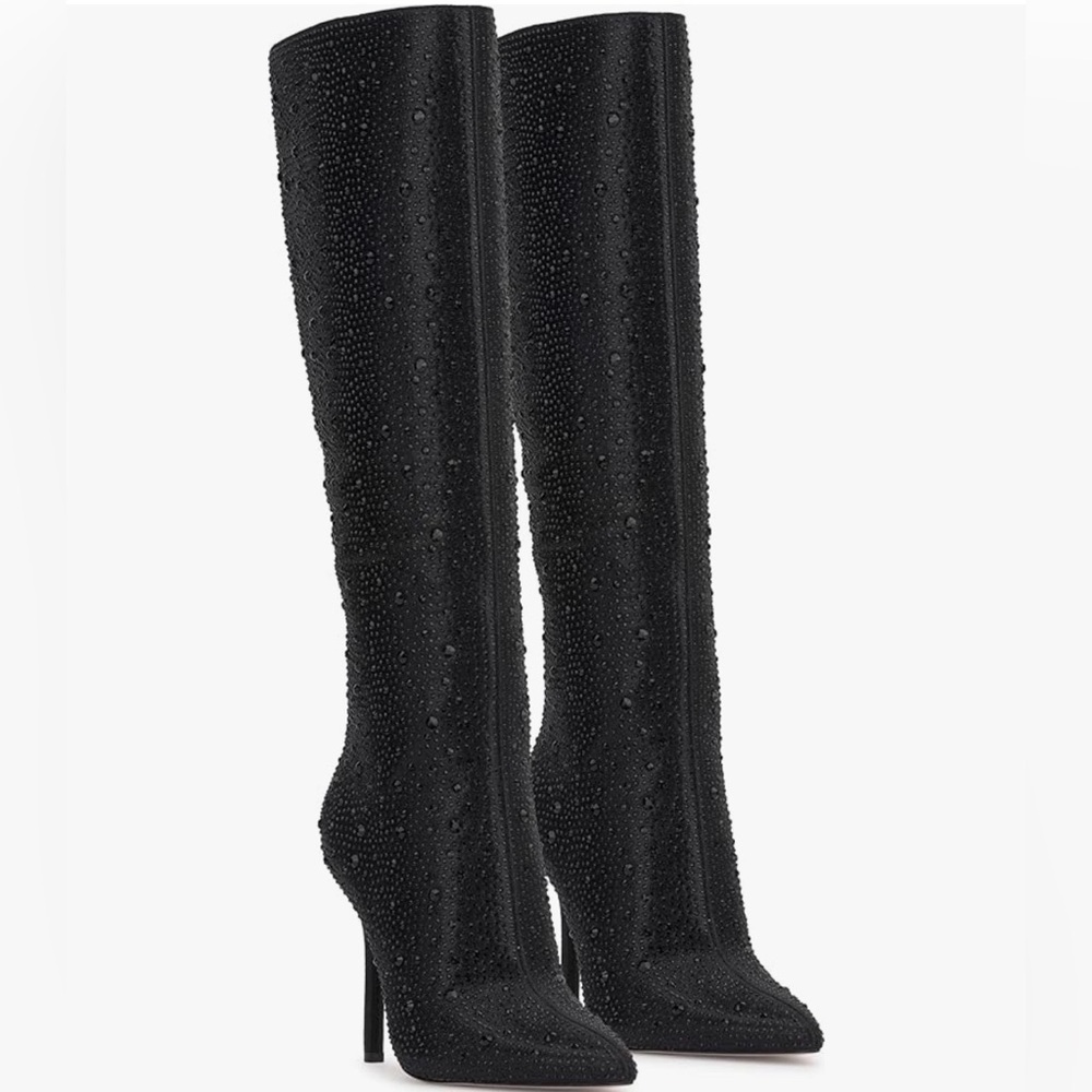 Jessica Simpson Black Over-the-Knee Boots